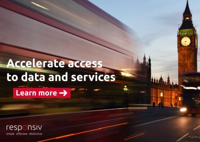 Accelerate access to data and services
