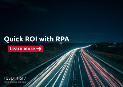 Quick ROI with RPA